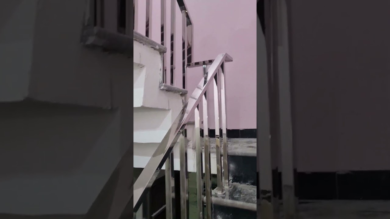 latest staircase steel railing design #fabrication #railingdesign #steel #latest #staircase