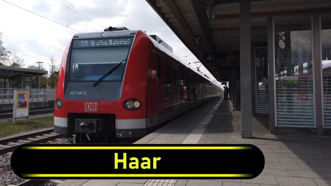 S-Bahn Station Haar - Munich 🇩🇪 - Walkthrough 🚶