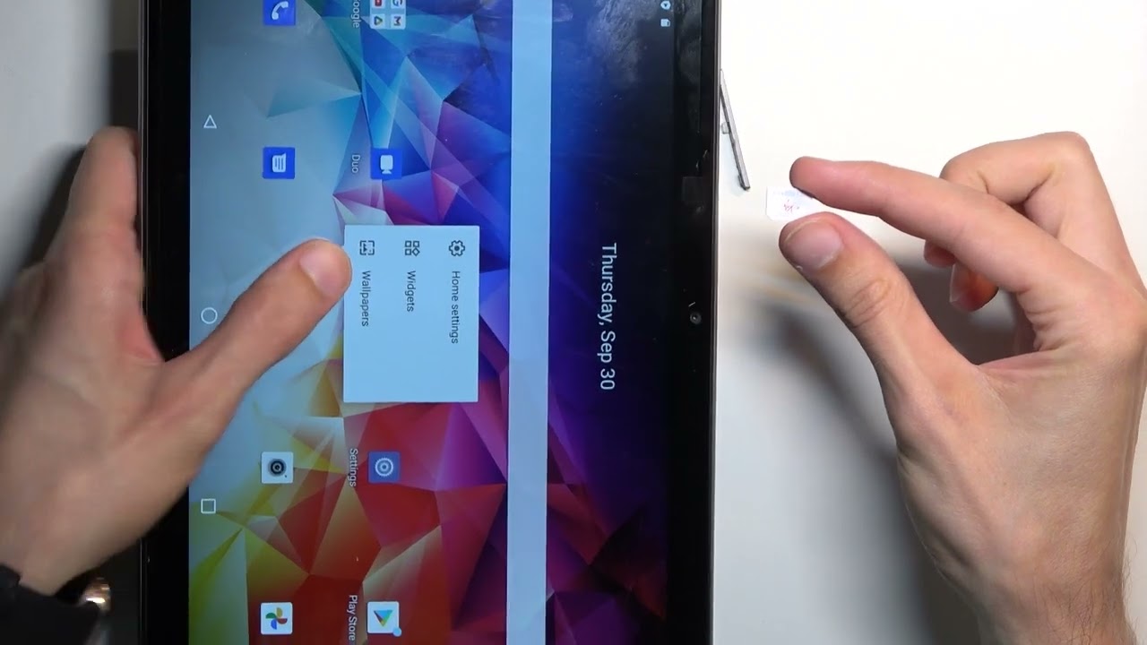 How to Insert SIM & SD Card in CUBOT Tab 10 – Find Cards Slot on CUBOT Tab 10