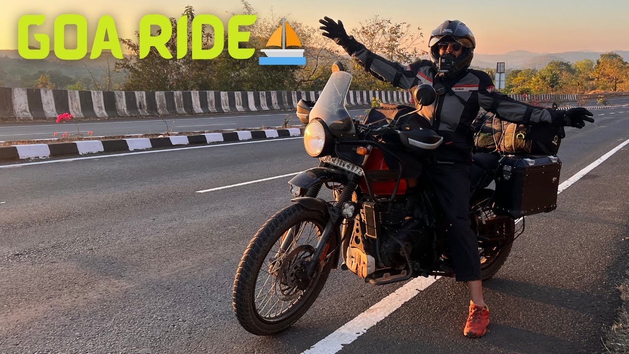 MUMBAI TO GOA BIKE RIDE | HIMALAYAN | TRAVEL VLOGS | TRAVELER SATYA SAGGAR