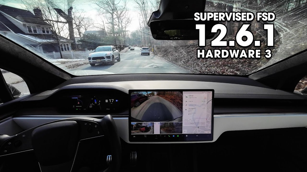 Tesla's FSD 12.6.1 HW3 - First Impressions!