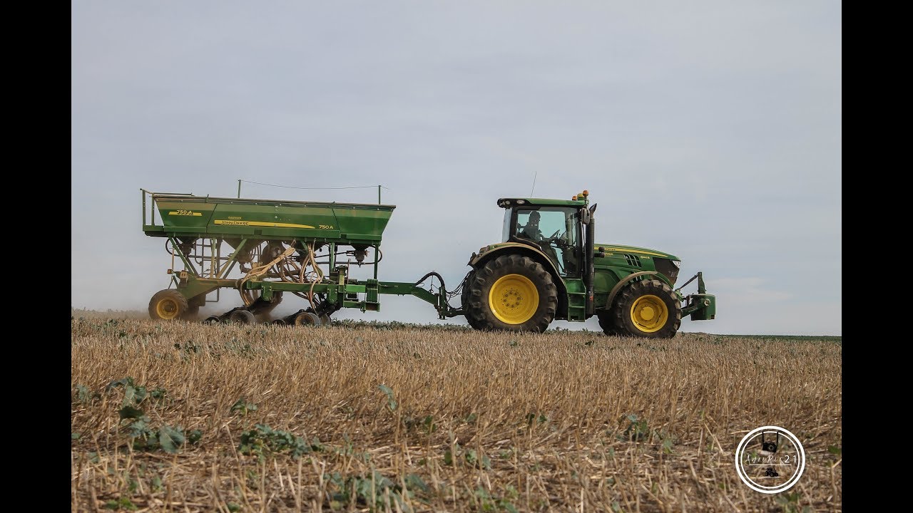 Semis 2018 | Seeding | Unique: John deere 750A Quadri trémis