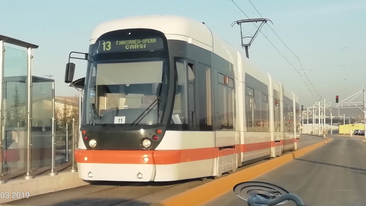 Şehir hastanesi opera çarşı tramvay hattı eskişehir