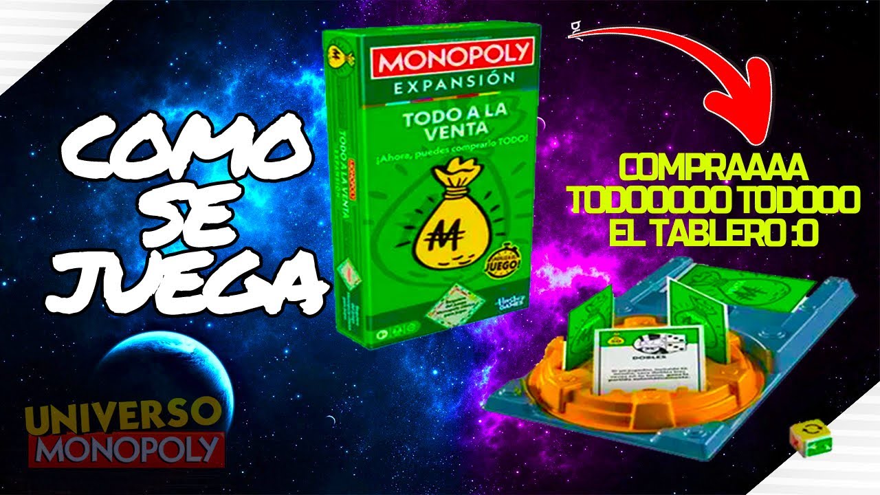 Como Jugar Monopoly expansion Todo a la Venta