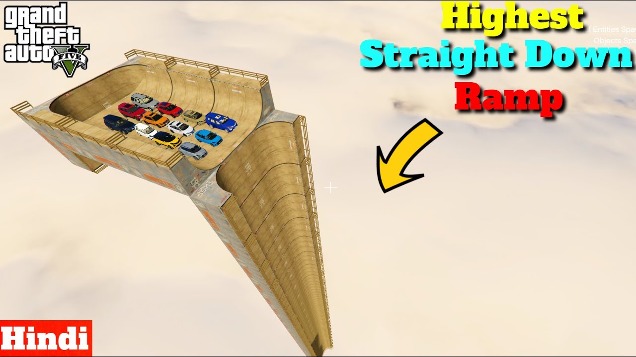Indian Cars VS Highest Straight ramp GTA 5