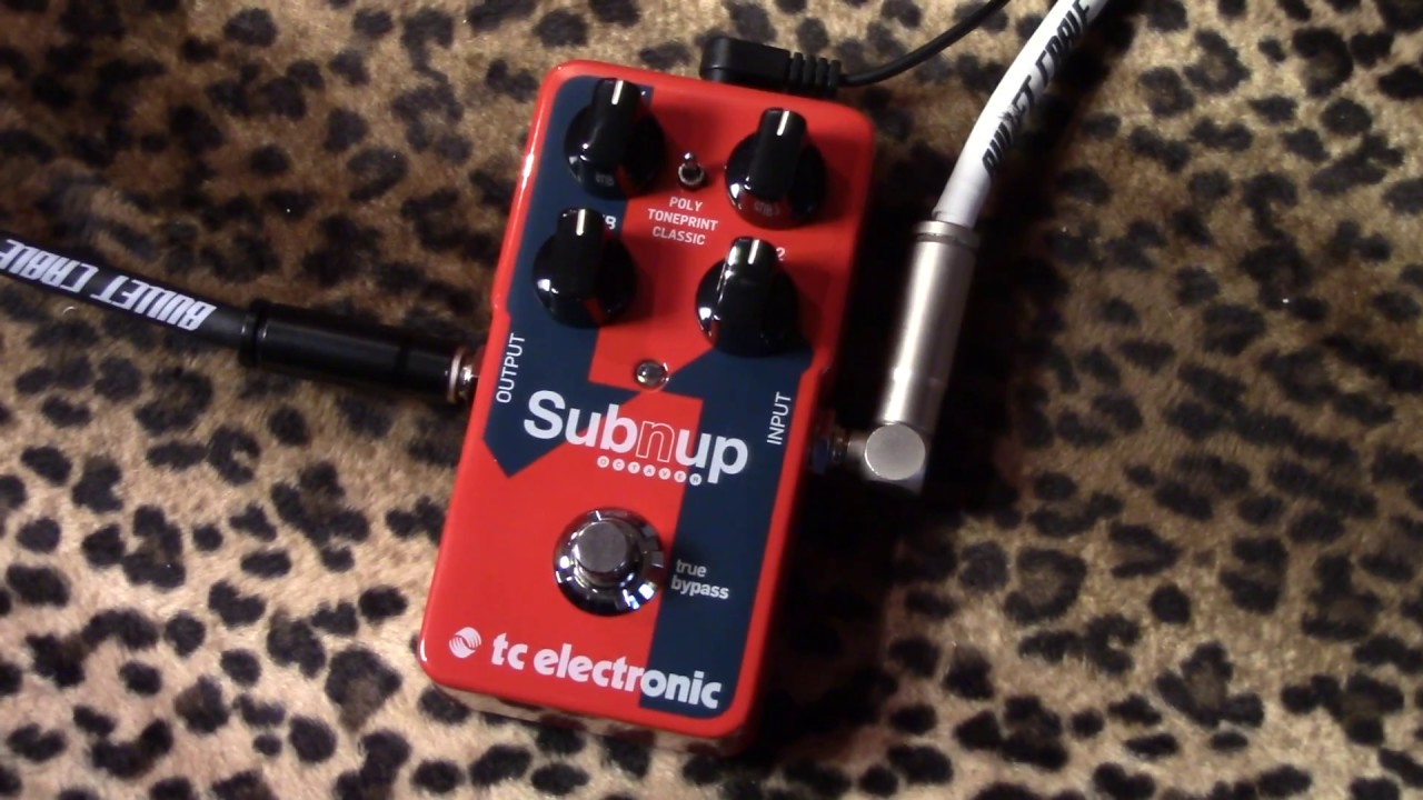 TC Electronic SUB N UP октавная модуляция любви, демонстрация на Stratocaster