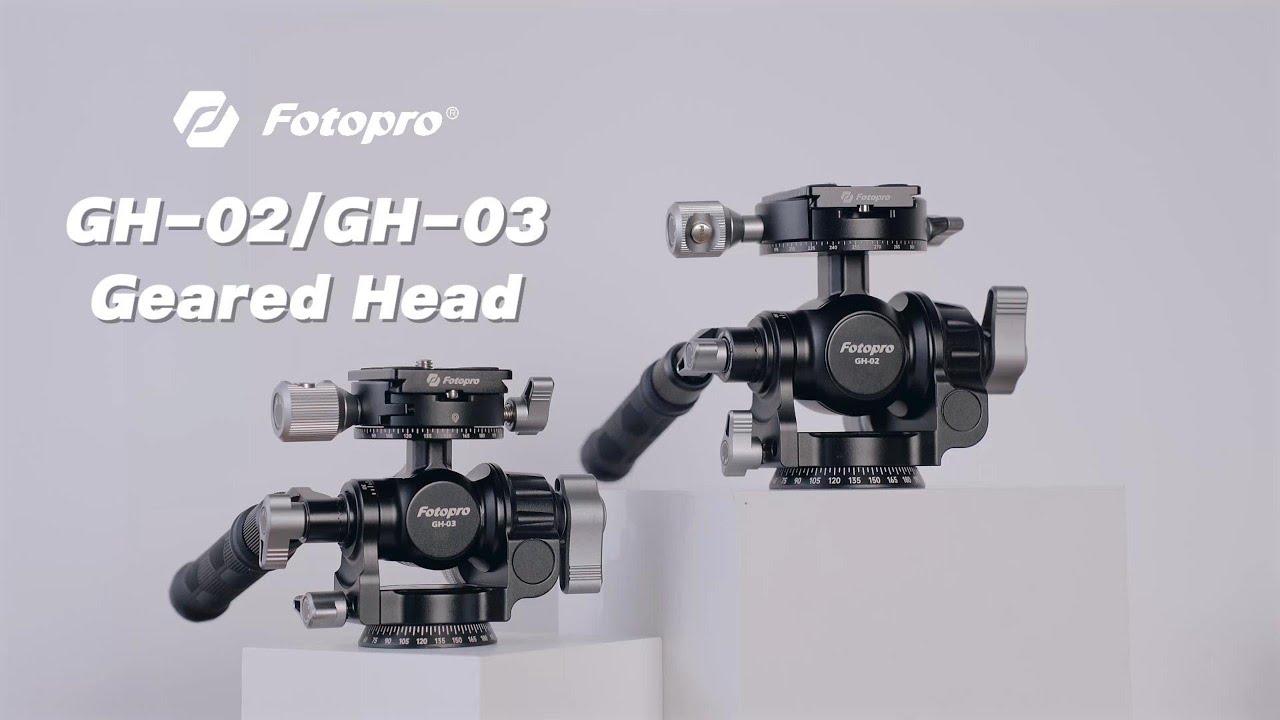 Fotopro Geared Head GH-02/GH-03 The Must-Have For Precise Camera Work