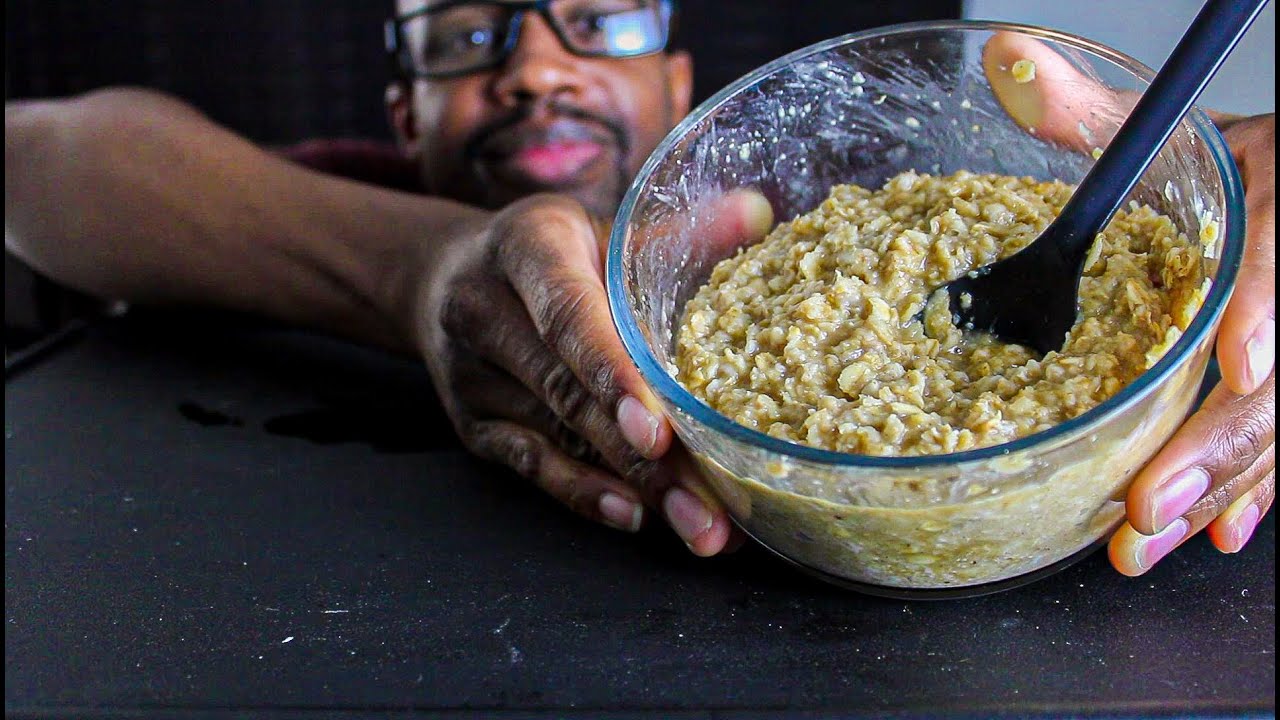 ASMR EATING OATMEAL WITH MAPLE SYRUP | ASMR TY | MUKBANG