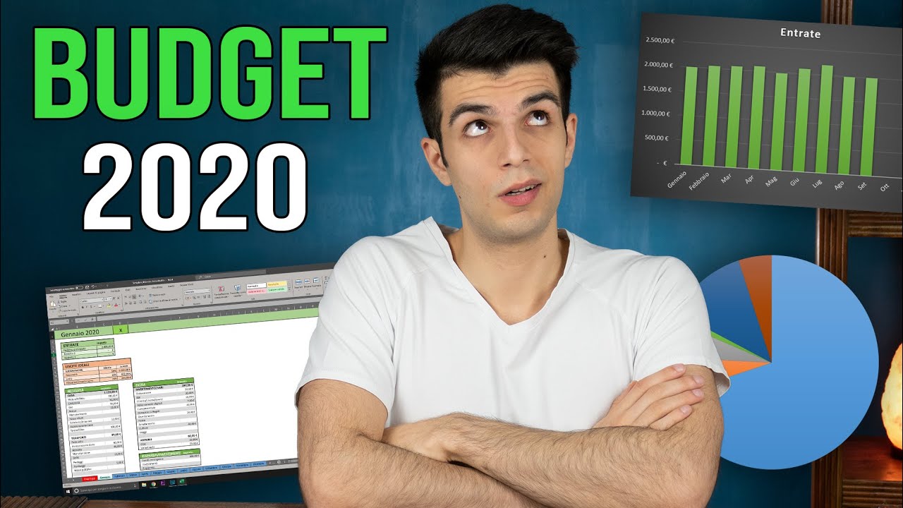 Ecco come gestisco i miei SOLDI nel 2020 📊 +Template Budget Gratis