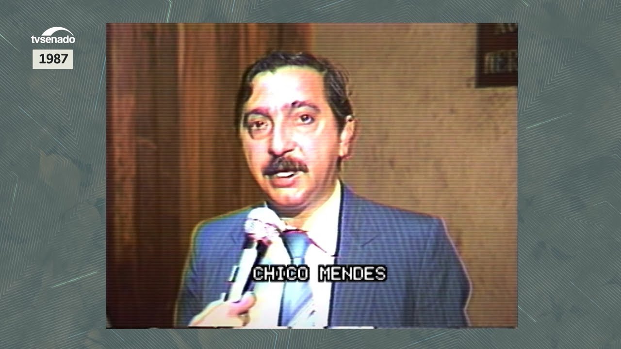 #Audiodescrição | TV Senado: 30 anos de cobertura da pauta ambiental no parlamento brasileiro