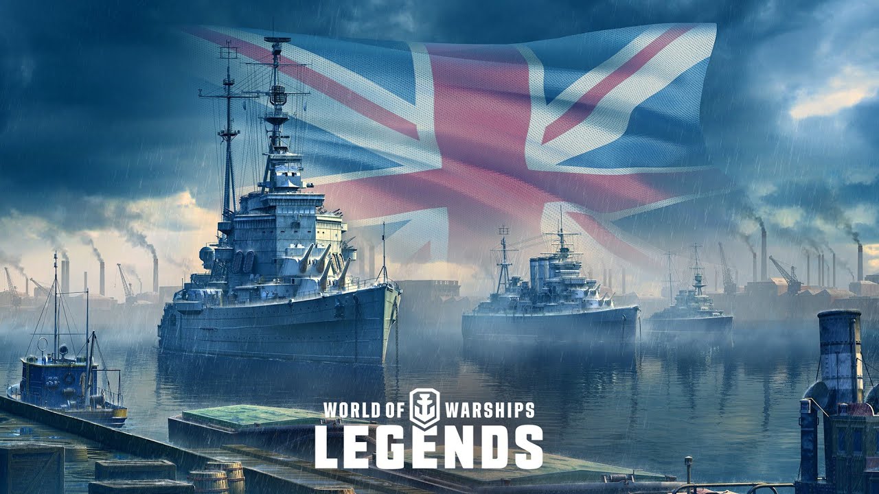 Part 2 of going mentally insane by playing Bri'ish ships.... (WoWs Legends)