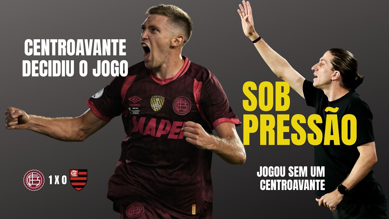 Derrota para Lanús em atuação pífia deixa Filipe Luís no momento de maior pressão dentro do Flamengo