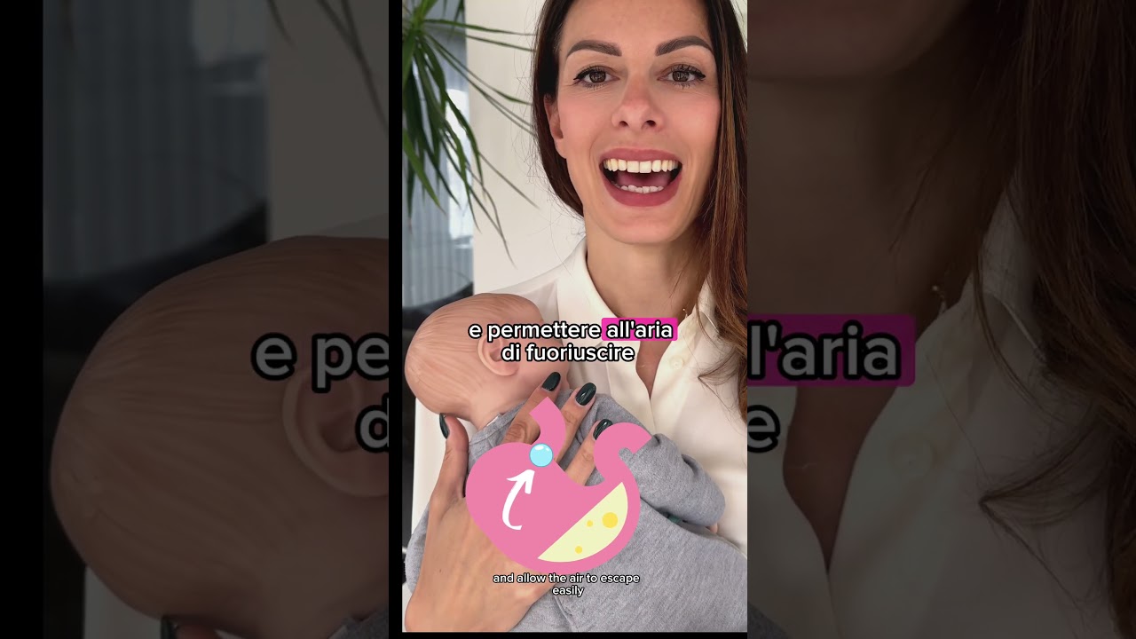 Qual &egrave; la Posizione Migliore per Far Fare il Ruttino al Neonato? 👶