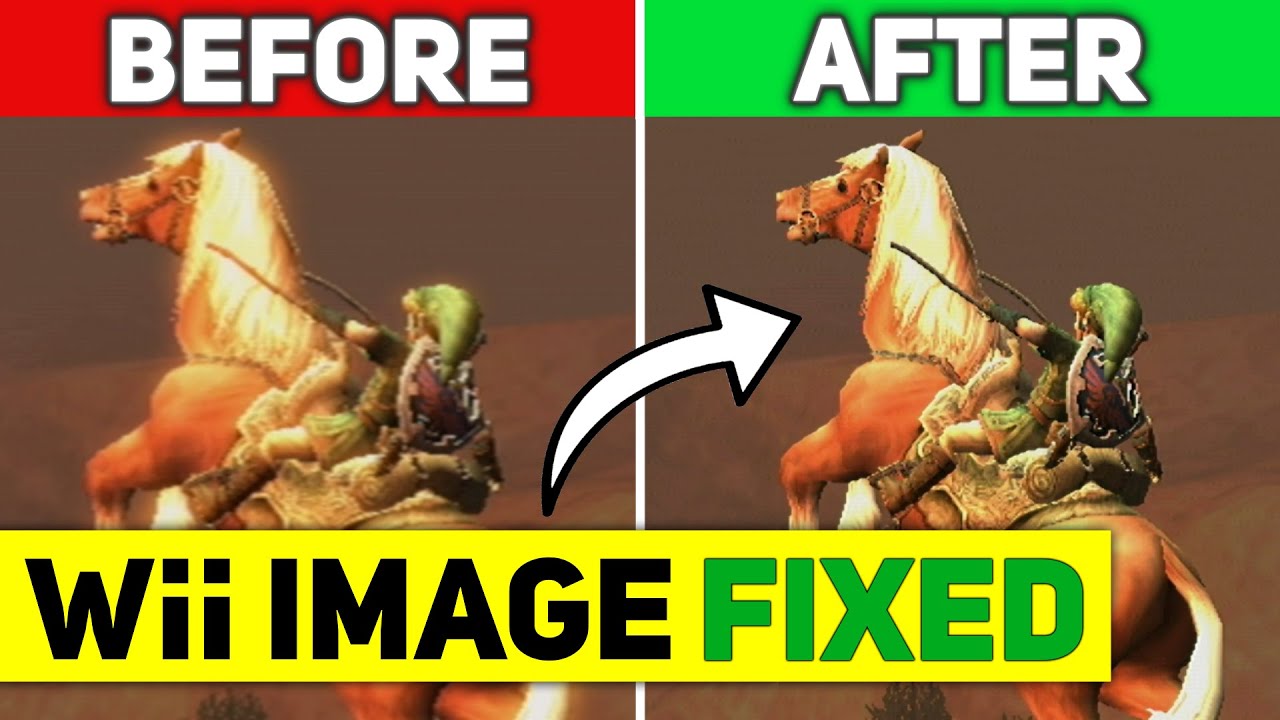 How to Remaster the Nintendo Wii Image (2024) - NO PC Emulation!