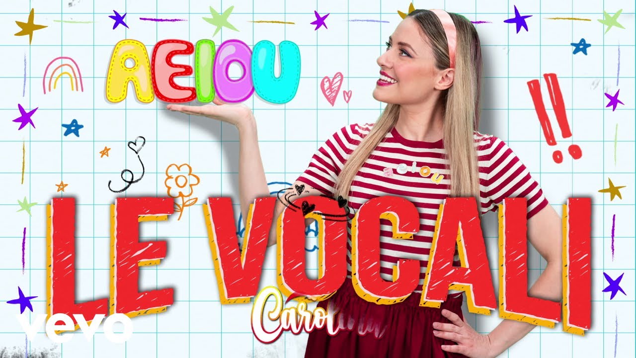 Le Vocali - Carolina Benvenga - Canzoni bambini e baby dance