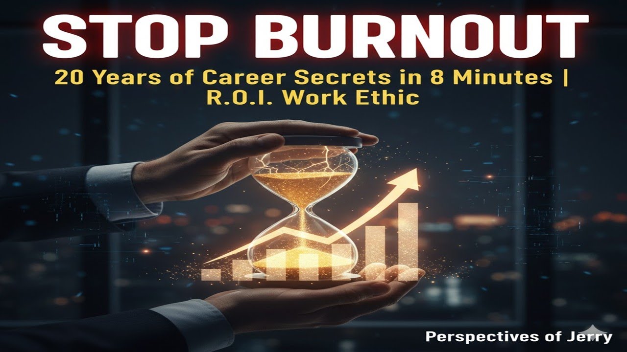 Burnout is Not Just Being Tired (The Truth You Need to Hear) |Perspectives of Jerry