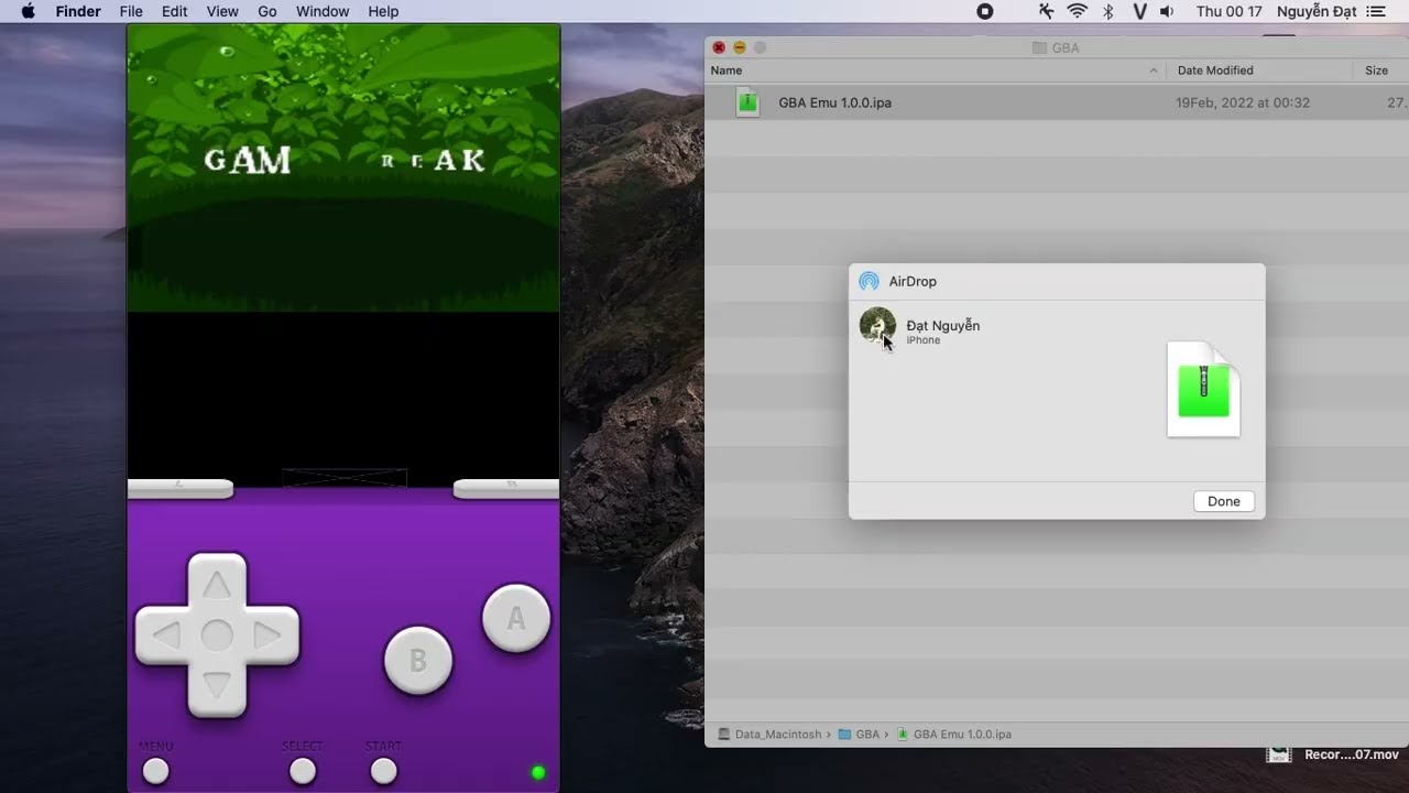 Installing GBA EMU (no jailbreak & no sideload)