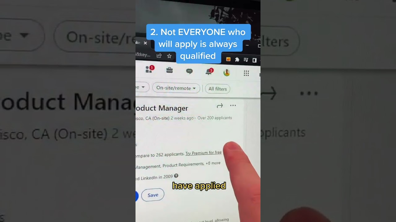 High applicant numbers don't matter on LinkedIn job postings 🔎