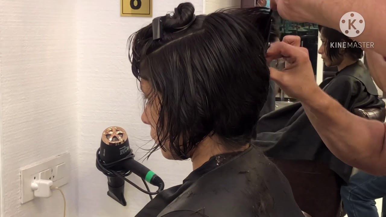 New short, cut & hair color by sahil Ali hair artist chandigarh hair Cut short haircut