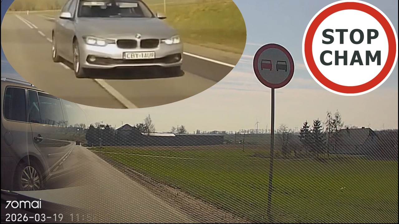 Instant karma - wyprzedzanie na ciągłej i zakazie #2196 Wasze Filmy