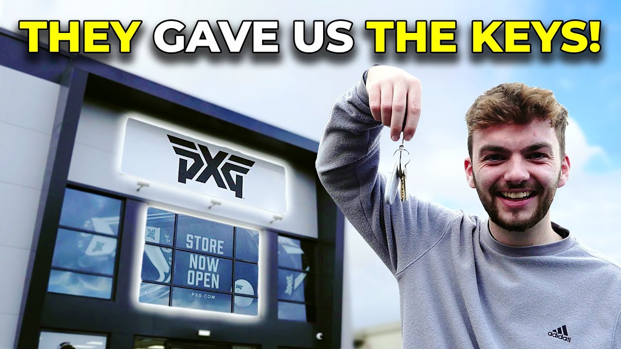 We Go Inside The New PXG London Store BEFORE IT OPENS!