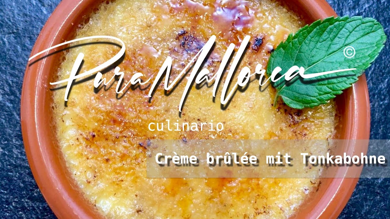 Cr&egrave;me br&ucirc;l&eacute;e mit Tonkabohne und Zitronenabrieb