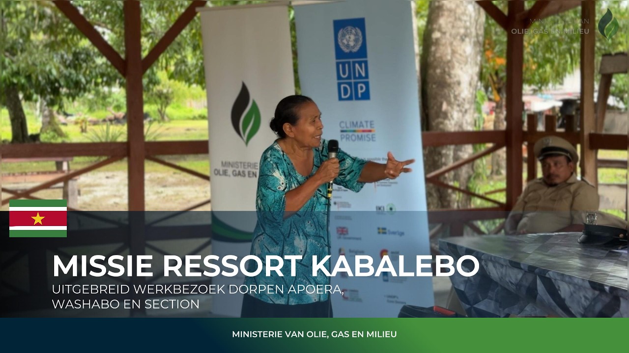 Werkbezoek Minister OGM en delegatie aan Kabalebo