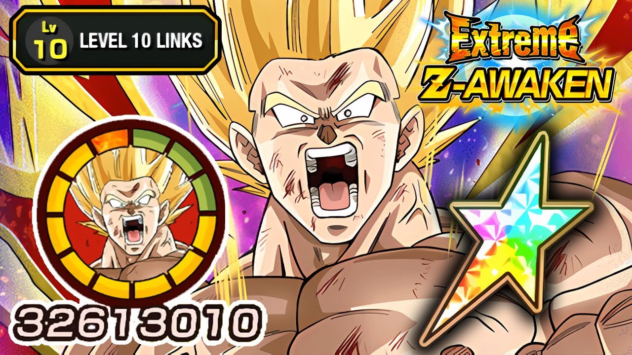 100% EZA STR SSJ NAMEK GOKU LEVEL 10 LINKS + STICKER EFFECT! Dragon Ball Z Dokkan Battle