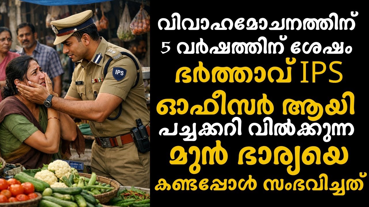വിവാഹമോചനത്തിന് ശേഷം ഭർത്താവ് IPS ആയി,പച്ചക്കറി വിൽക്കുന്ന മുൻഭാര്യയെ കണ്ടപ്പോൾ സംഭവിച്ചത് | Story