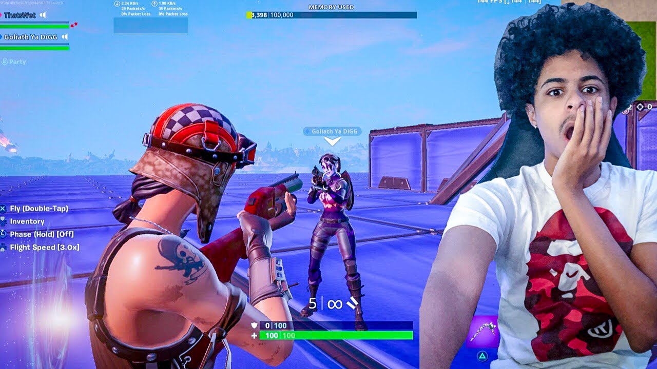 I Challenged The Female FaZe Sway To A 1v1 ........