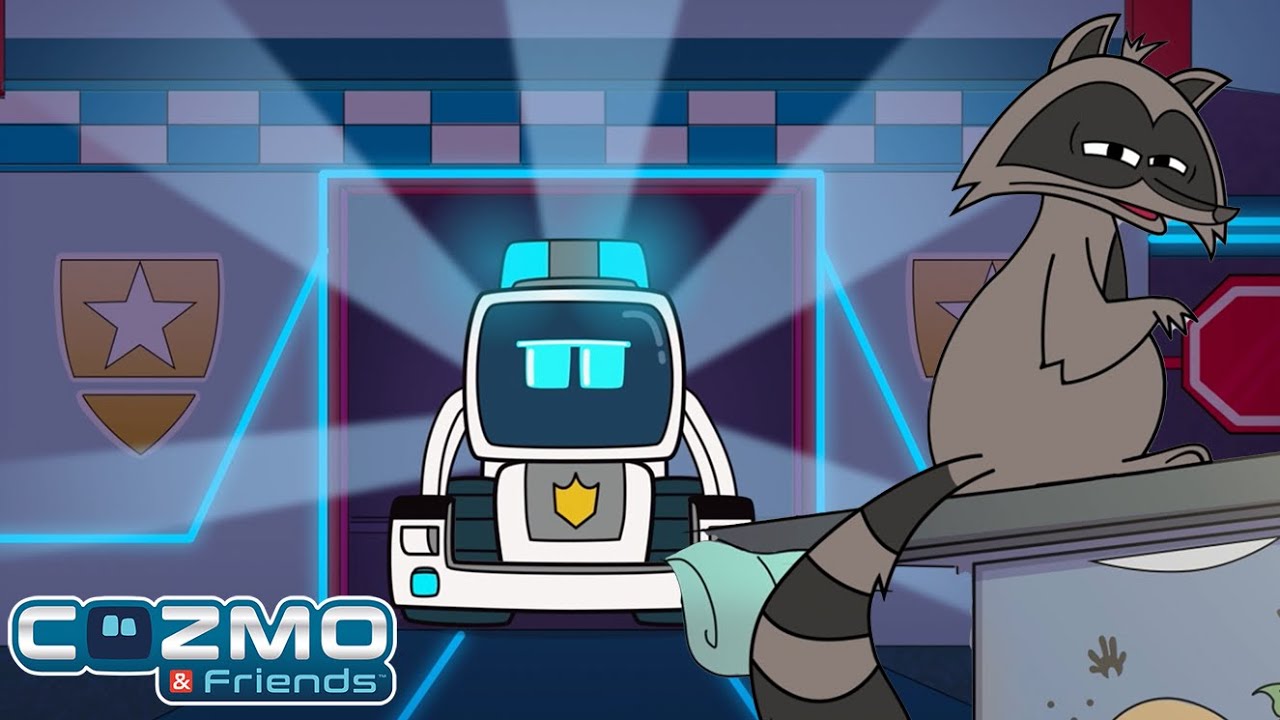 Police Officer Cozmo and the Raccoon 🚨 Cozmo & Friends | Educational Cartoons for Kids