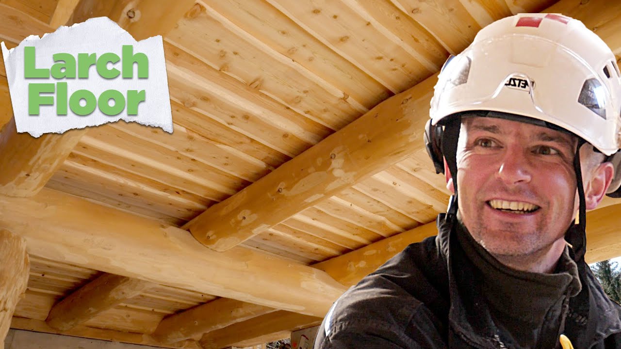 Installing Larch Flooring (Part 1) - The Carinthian Facade Principle - S01E09