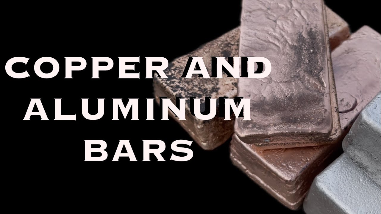 Let’s Melt Copper and Aluminum Into Bars!