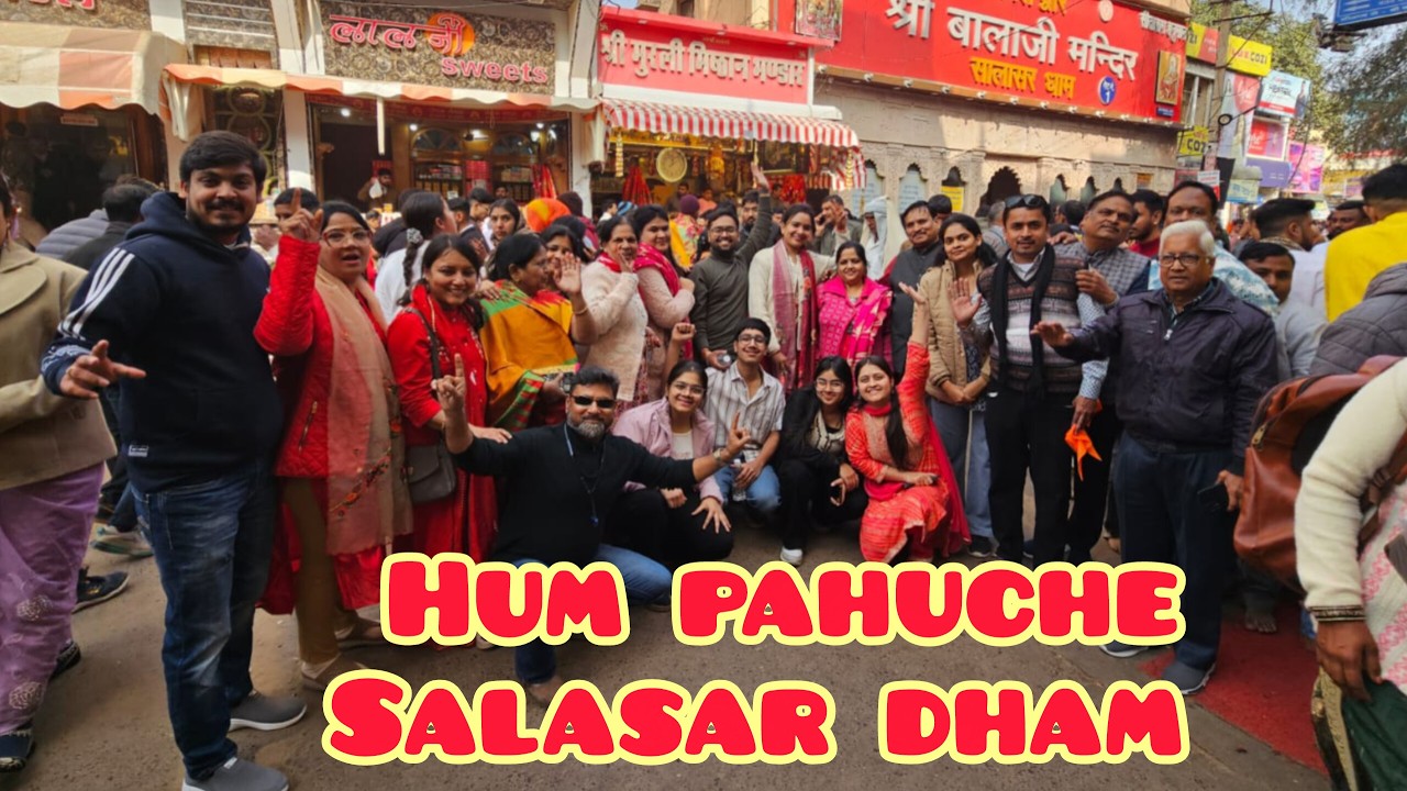 hum pahuche Salasar Dham (part 2)|singhal family vlogs