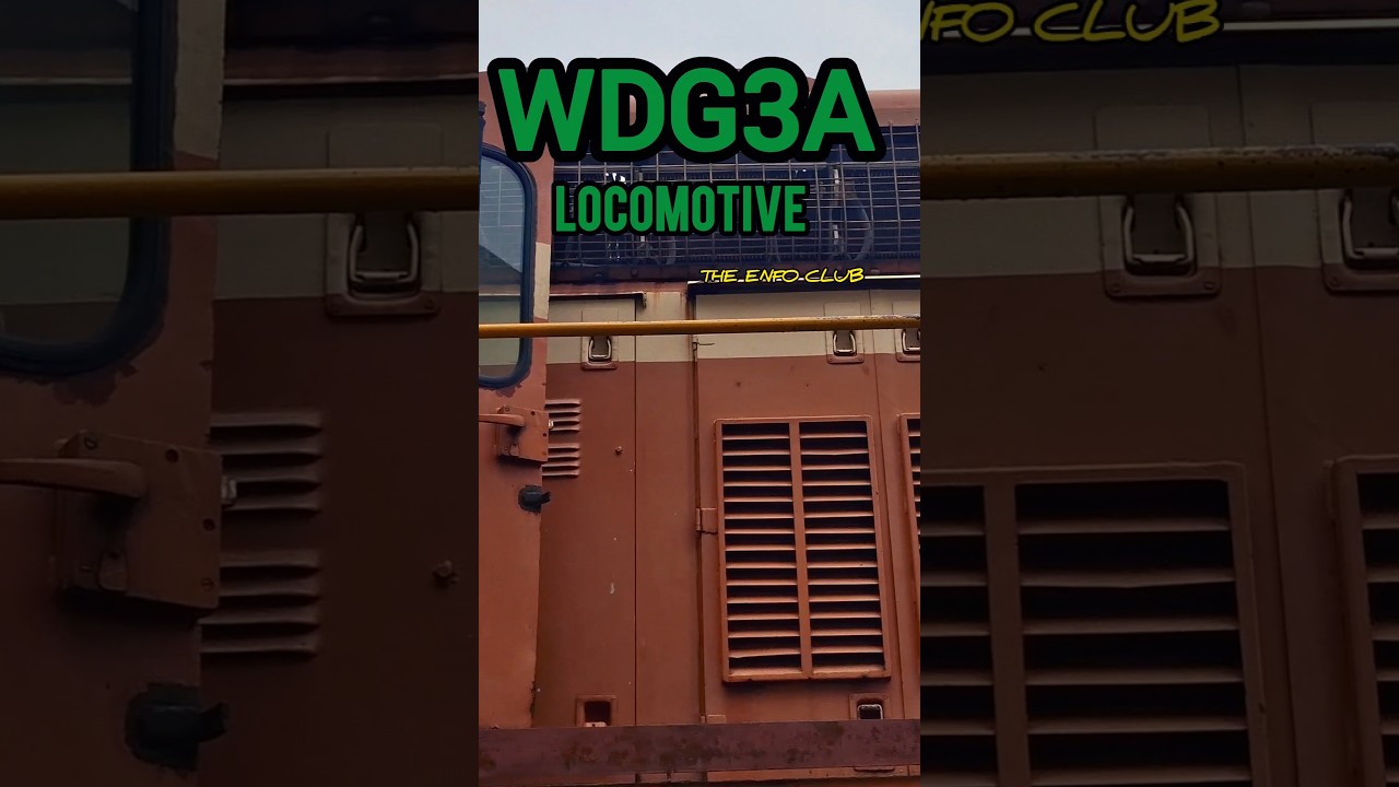 Indian railway 🛤 WDG3A LOCOMOTIVE STARTING PROCESS #diesellocomotive​ #diesellocomotive #locomotives