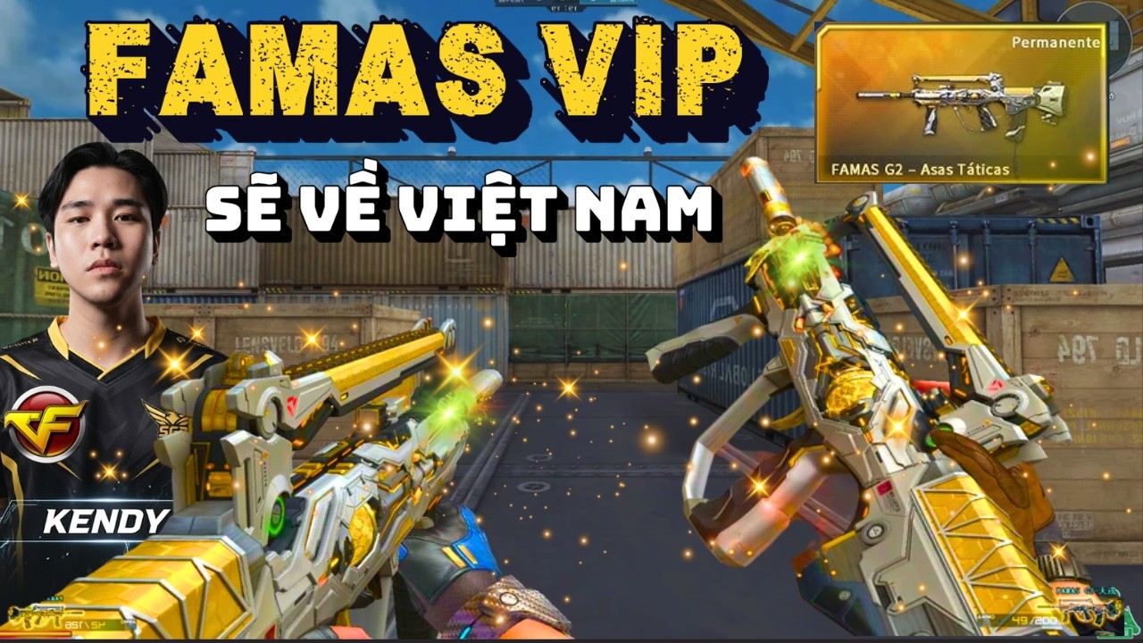 ► ĐỘT KÍCH CROSSFIRE: FAMAS VIP G2 ĐỐI THỦ NẶNG KÝ CỦA KHẨU G36C SẼ VỀ VIỆT NAM I KENDY CROSSFIRE