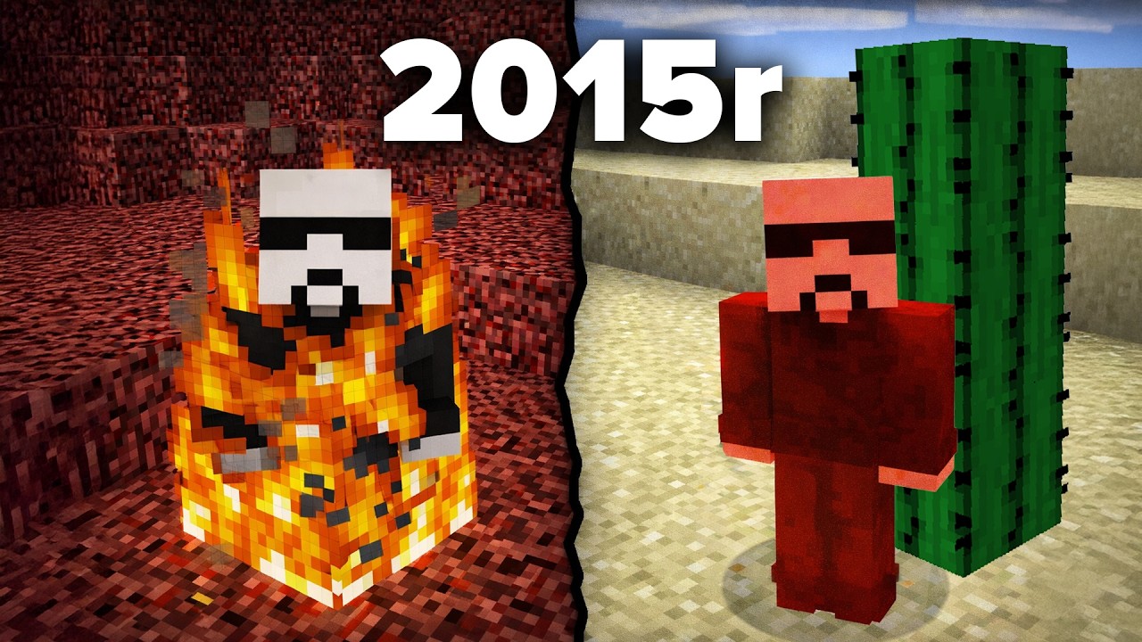 Ginę na Starych Zasadach w 30 pokojach Minecraft