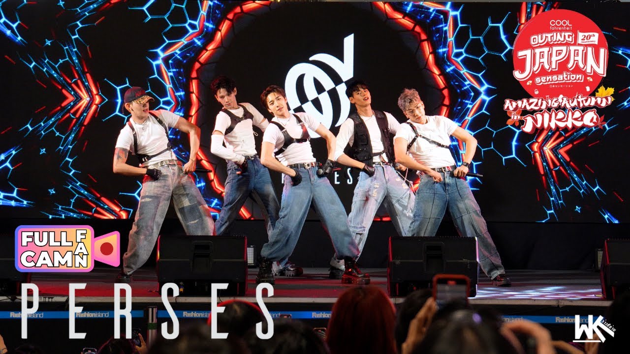 Perses Full Fancam | COOLfahrenheit Outing 20th Anniversary Japan Sensation | 300825 | Fashionisland