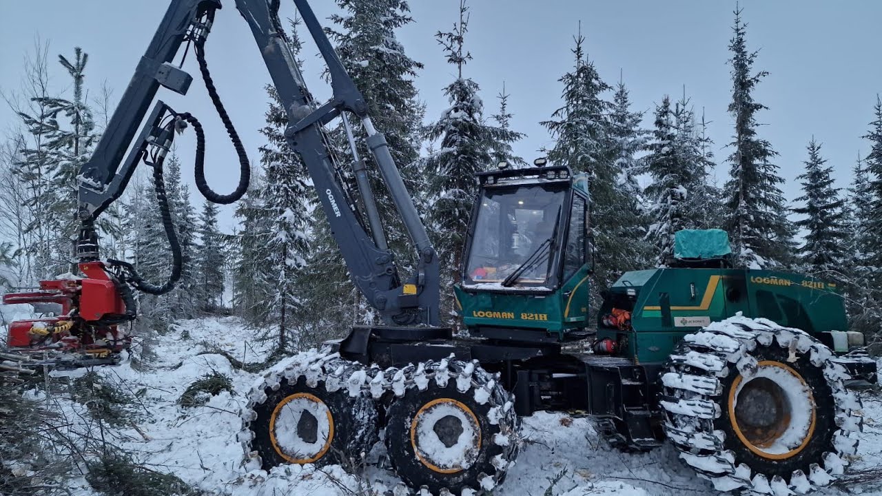 Aamuvuorossa touhuilua ja pakosarja kinkun lämmitystä - Logman821H & Naarva EF28
