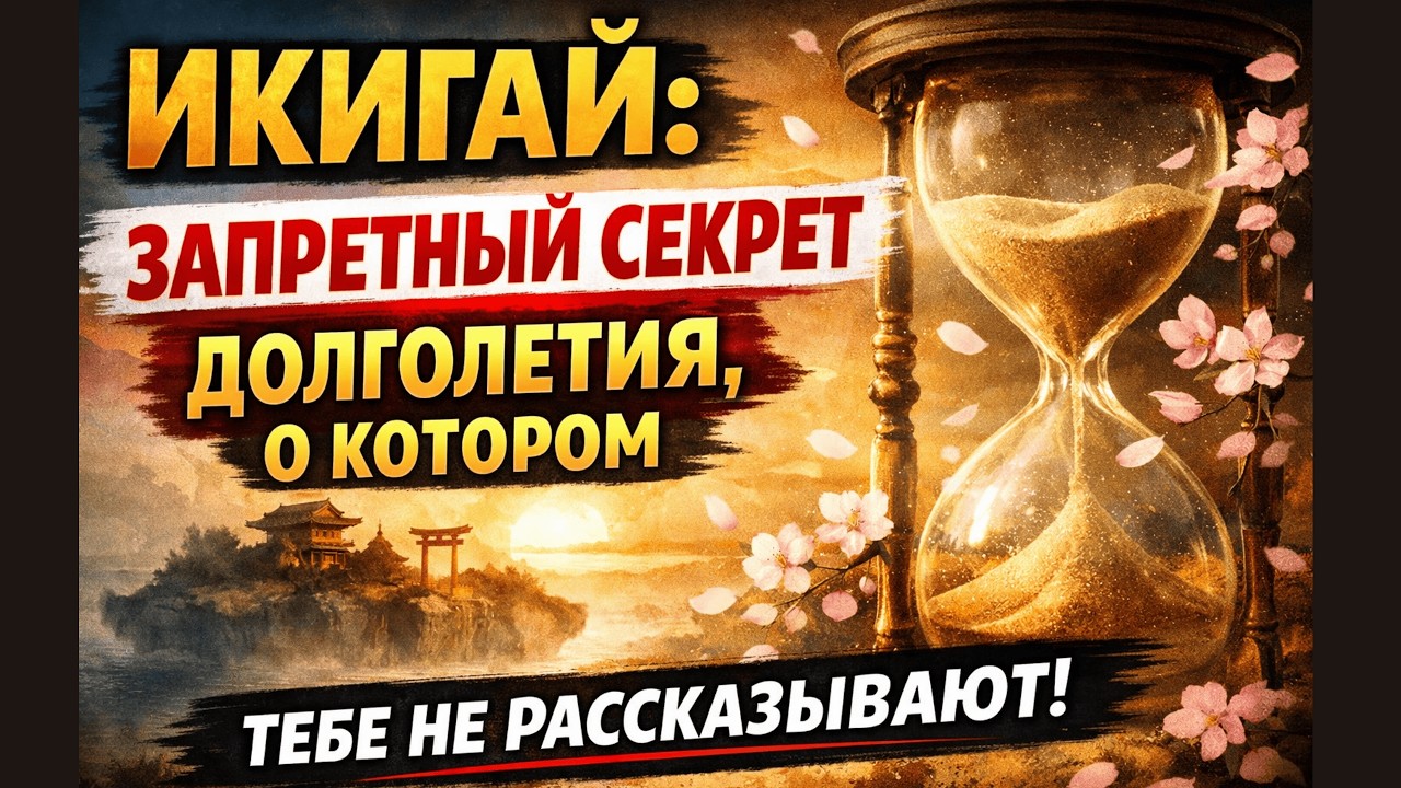 ИКИГАЙ: ЗАПРЕТНЫЙ СЕКРЕТ ДОЛГОЛЕТИЯ, О КОТОРОМ ТЕБЕ НЕ РАССКАЗЫВАЮТ