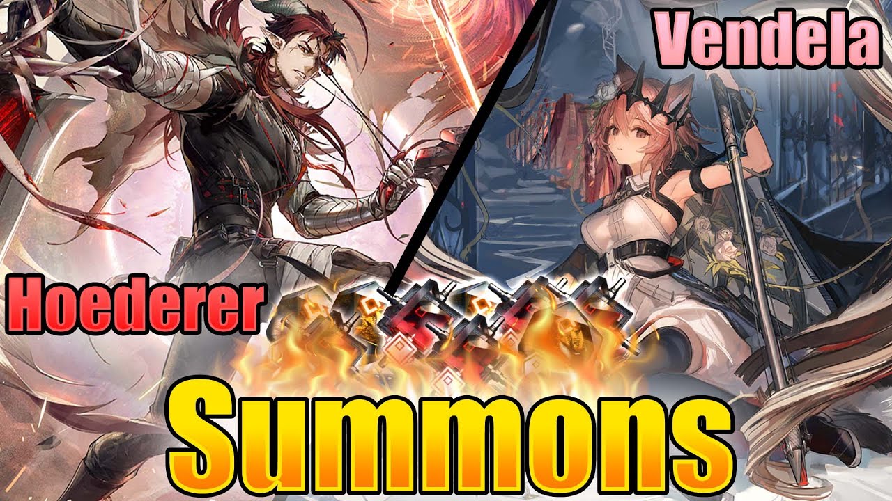 I Pulled for Vendela on the Hoederer Banner! - Arknights