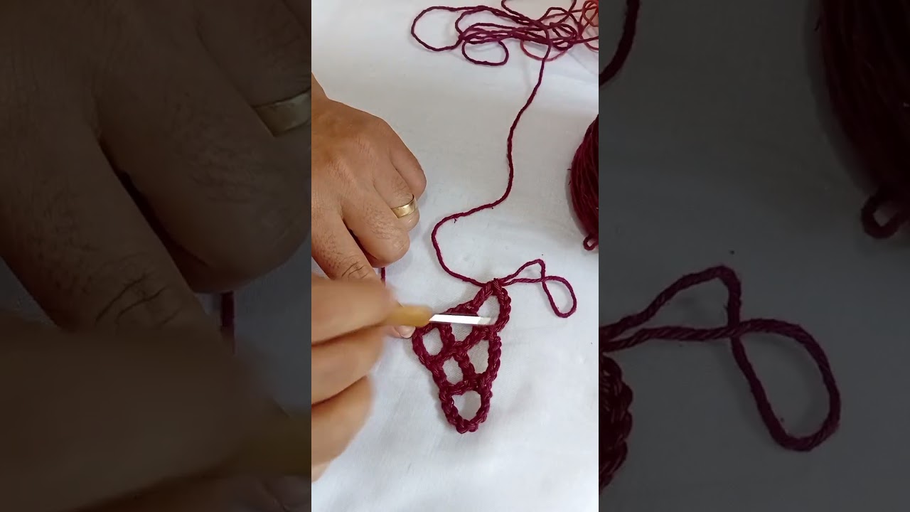 BANDANA EM CROCHÊ - PASSO A PASSO