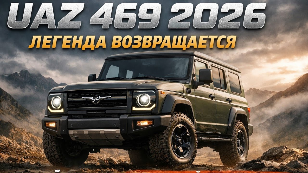 UAZ 469 2026 — Легенда возвращается | Полный кинематографичный обзор настоящего внедорожника