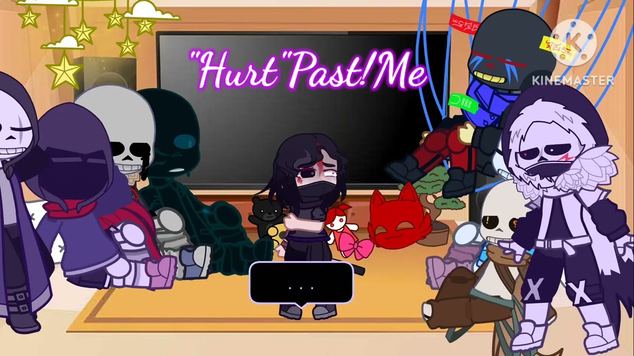 Sans AUs react to my AUs | Part 1/? | Gacha Club | My first video!