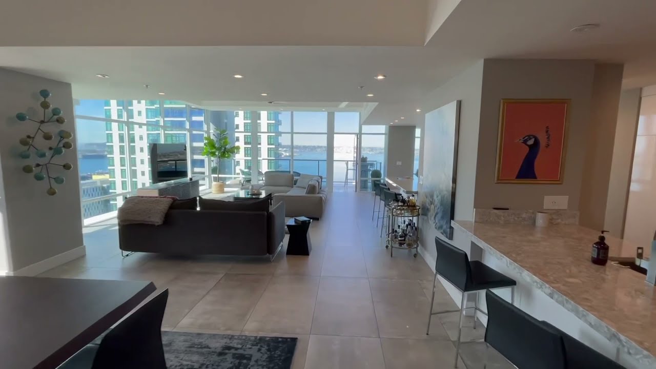 Sapphire Tower Penthouse in Downtown San Diego Little Italy