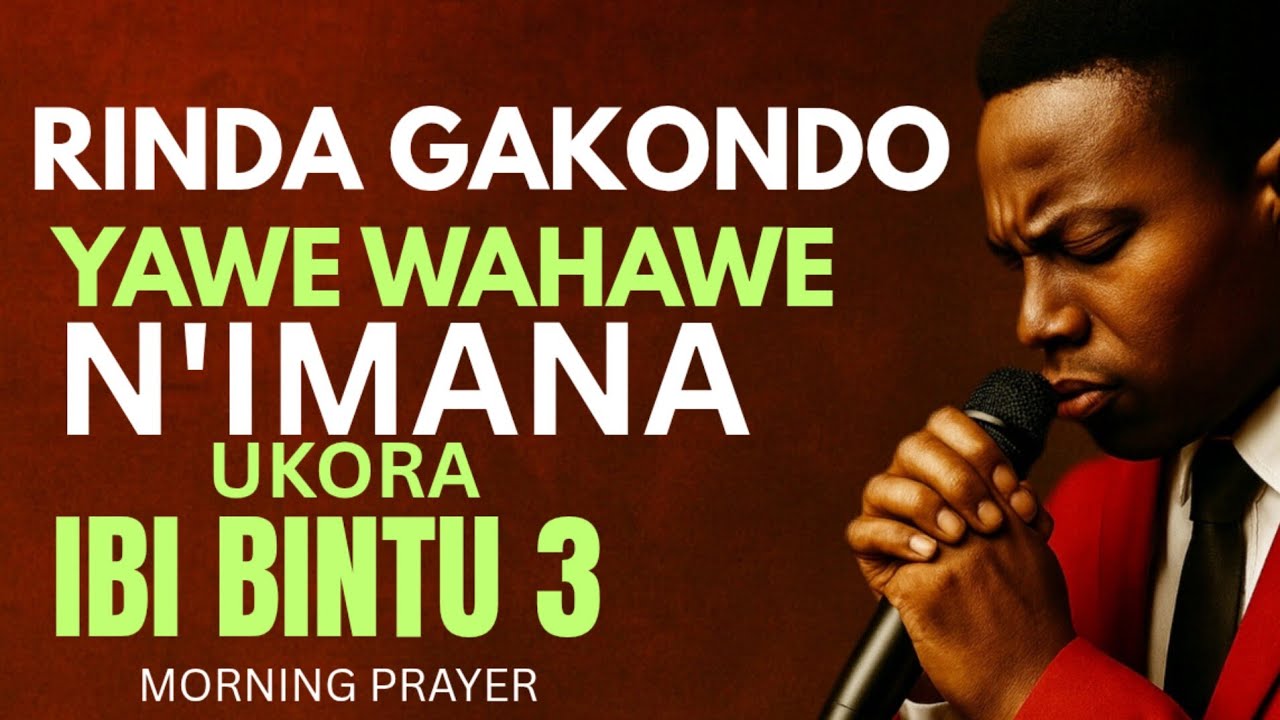 HANGA AMASO KURI KRISTO WENYINE | Ibintu 3 Bizakomeza Gakondo Yawe Mu Mbaraga z'Imana