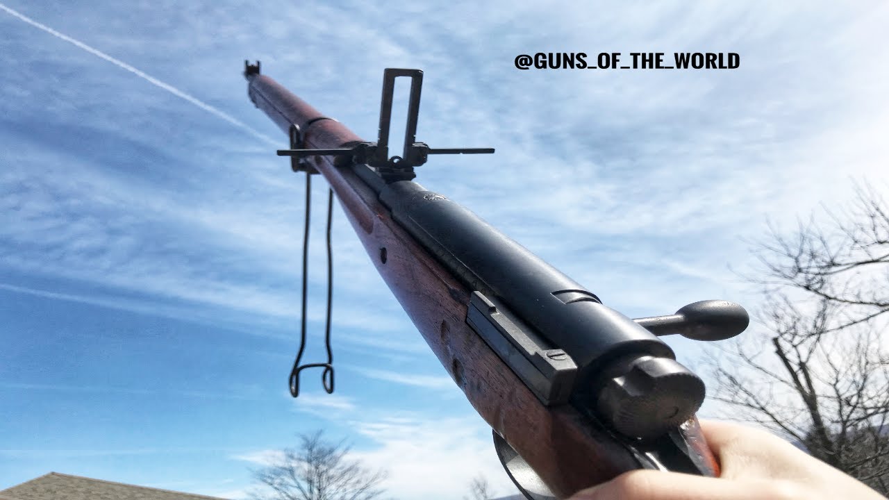 Arisaka Type 99 Early War With Monopod, AA Sights, and Dust Cover