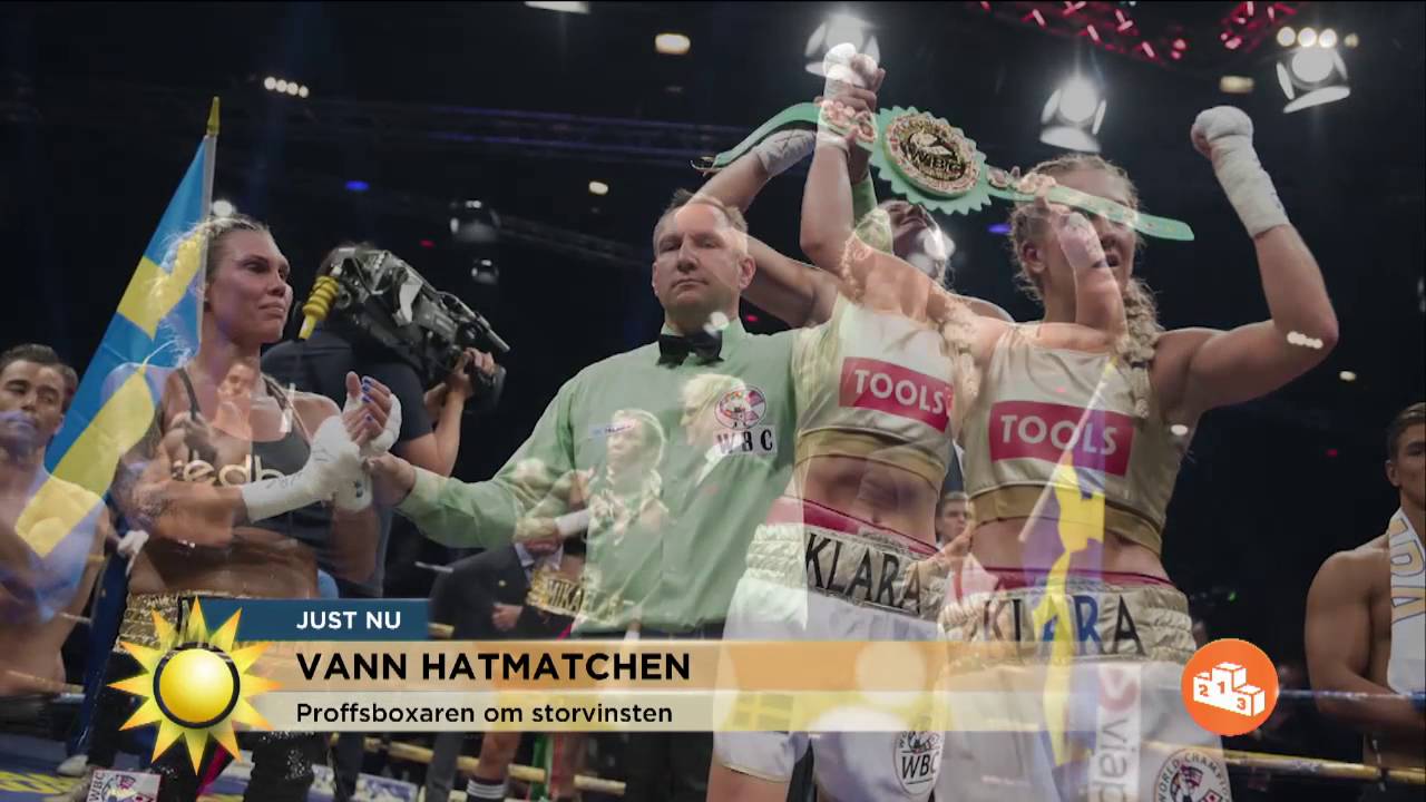 Klara Svensson om vinsten i hatmatchen: 