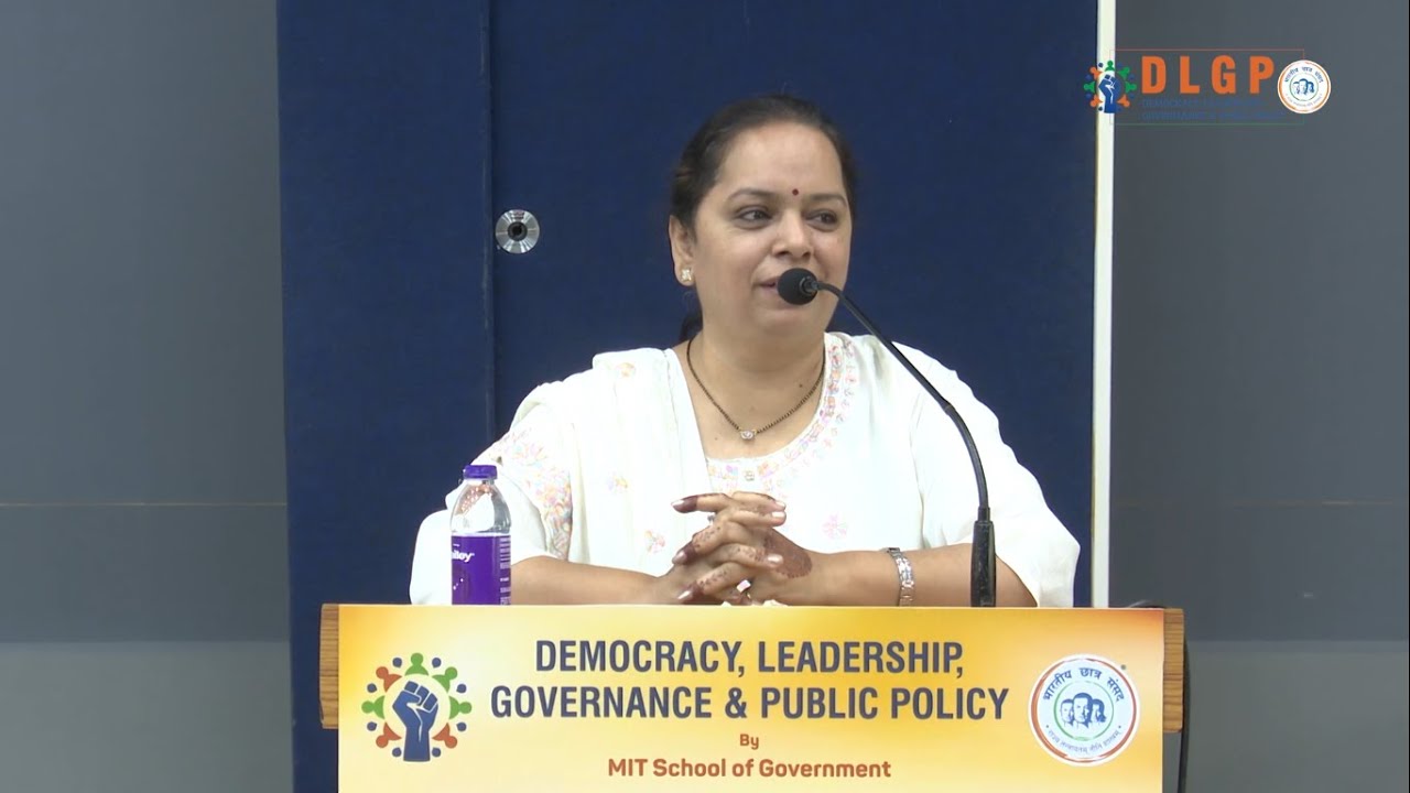 Adv. Mohana Gadre at the DLGP |  MIT School of Government