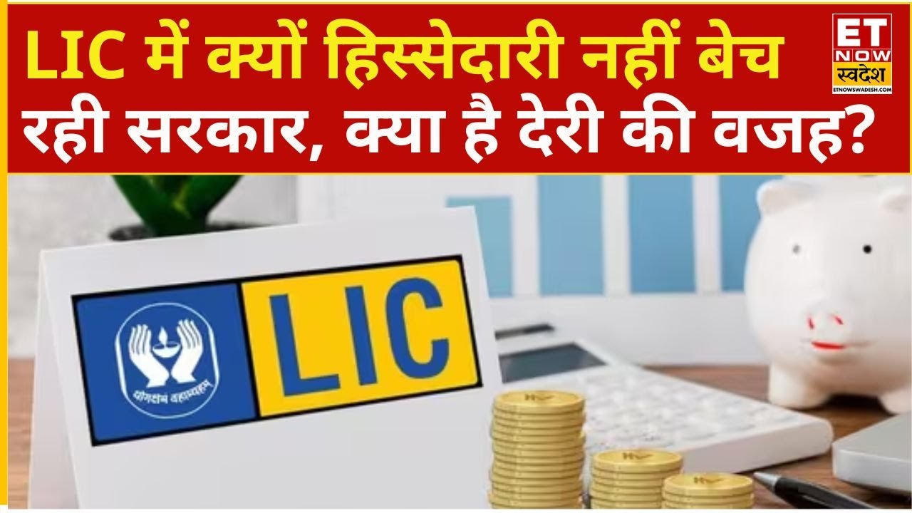 LIC Stake Sale Update: LIC में क्यों हिस्सेदारी नहीं बेच रही सरकार, क्या है देरी की वजह?
